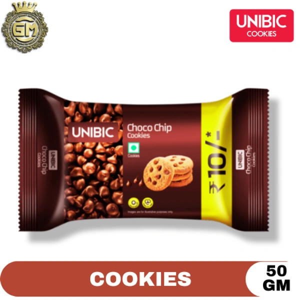 UNIBIC CHOCO CHIPS COOKIES - 50 GM
