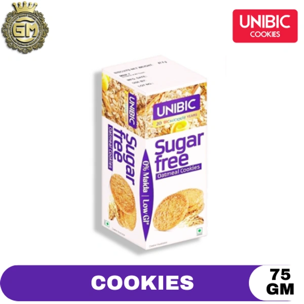 UNIBIC SUGAR FREE OATMEAL - 75 GM