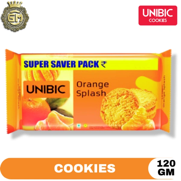 UNIBIC ORANGE SPLASH - 120 GM