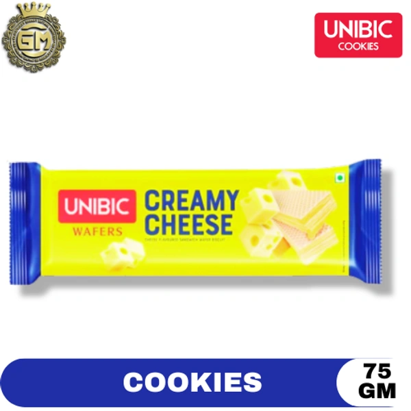 UNIBIC WAFFER CHEESE CREAM - 75 GM