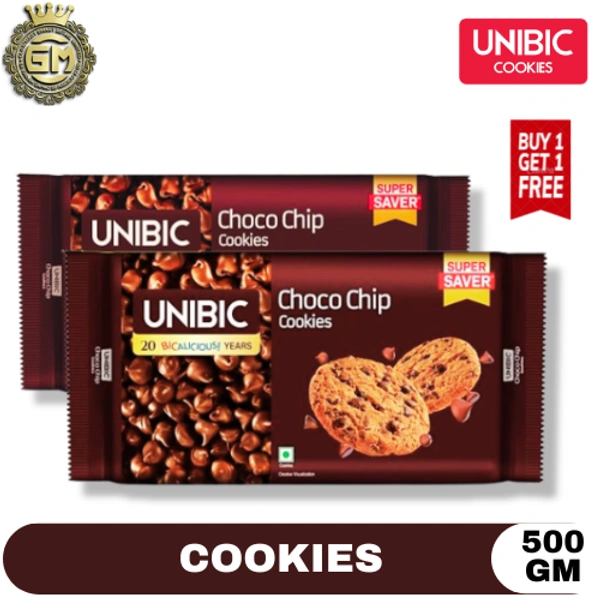 UNIBIC CHOCO CHIP  1+1 - 500 GM