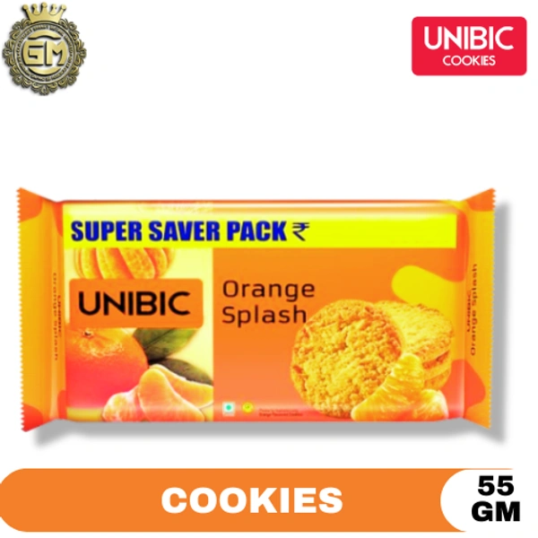 UNIBIC ORANGE SPLASH - 55 GM