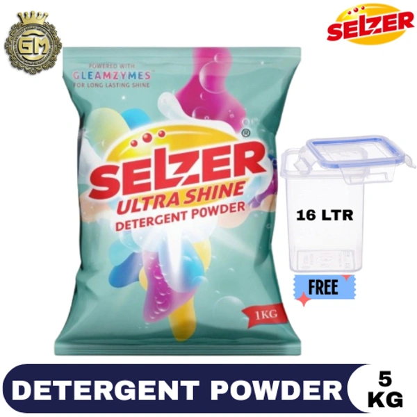 SELZER ULTRASHINE DETERGENT POWDER + CONTAINER 16 L - 5 KG