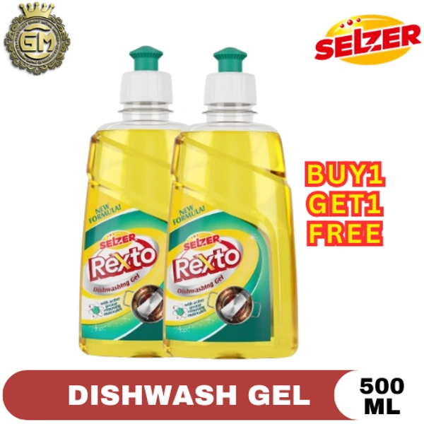 SELZER REXTO DISHWASH LIQUID POWDER CLEANER 1+1 - 500 ML