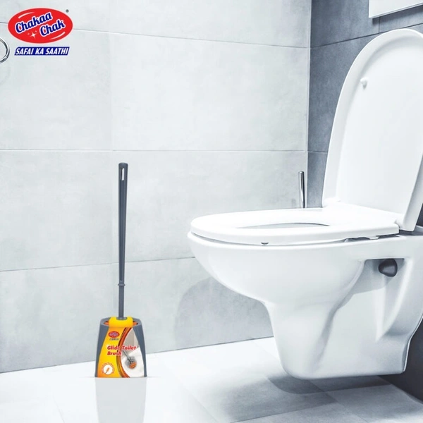 CHAKACHAK TOILET BRUSH with Stand CONTAINERS