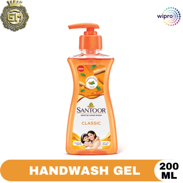 WIPRO HAND WASH PUMP - 200 ML, Web Orange, CLASSIC