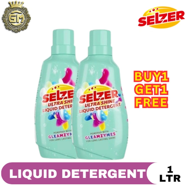 SELZER ULTRASHINE LIQUID DETERGENT 1+1 - 1 L