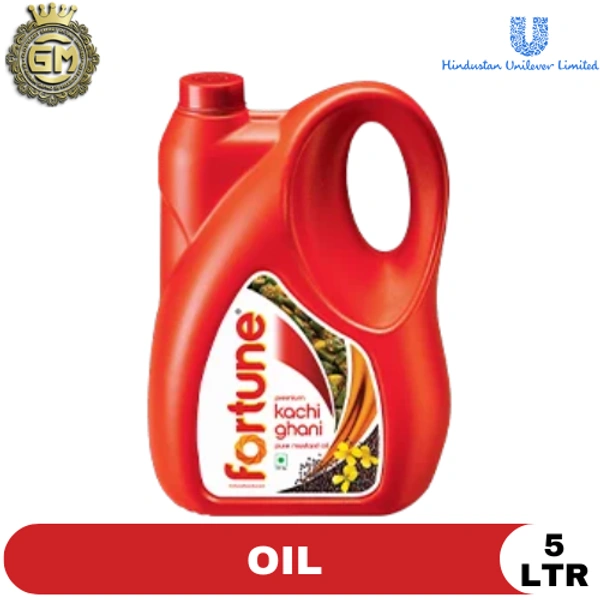 HINDUSTAN UNILEVER LIMITED Fortune Kachi Ghani Mustard Oil - 5lt