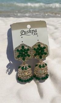  Jhumka Earrings   - Japanese Laurel