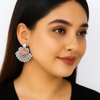 Groove Gallery  Elegant Jewelry & Hair Accessory Gift Set – Earrings, Bracelet, Hair Scrunchies & Chain