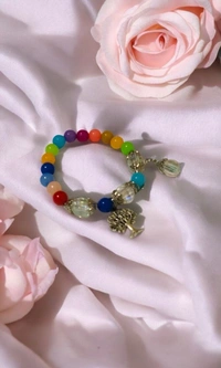 Groove Gallery  Enchanted Rainbow Charm Bracelet