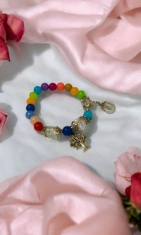 Groove Gallery  Enchanted Rainbow Charm Bracelet