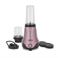  PADMINI NUTRI-BLEND Mixer/Blender/Smoothie Shake Maker/Break resistant transparent PC jars/ 2 Blade Set/with seasoning cap/ 2-Year Complete Warranty, 