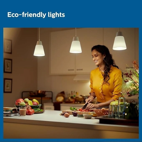 PHILIPS 9W e27 LED Bulb, Pack of 1 (Golden Yellow)