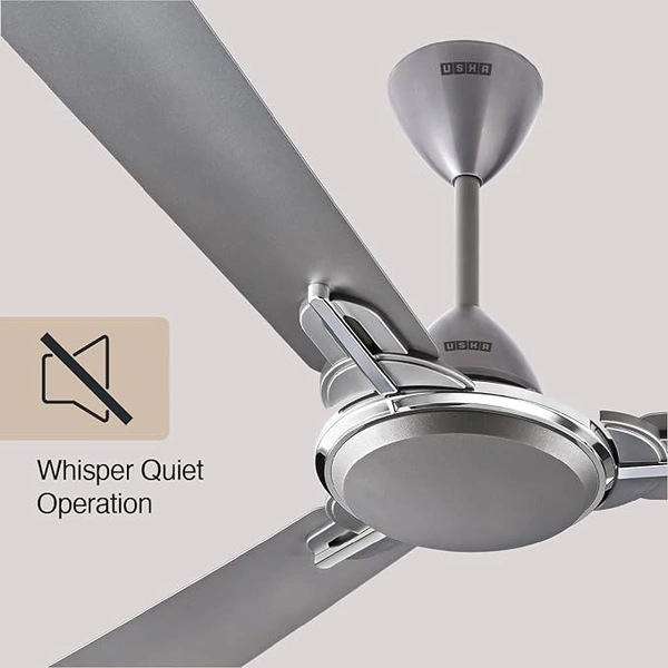 USHA Striker One 1200mm | BEE Star Rated |High Speed Decorative Ceiling Fan | 2 Year Warranty | (Spanish Green) Pack of 1