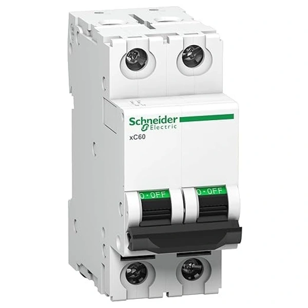 SHNIDER Miniature Circuit Breakers (MCBs) - 32A B-Curve Double Pole ISI Marked