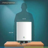 CG 15 L  Storage Water Heater (Geyser) | with Glassline Tank | 4 Level Safety | Rust Proof body | BEE 5 Star Rated | For Home, Bathroom | White - White, 1