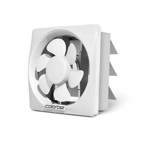 POLAR Colorbot Ecoz BLDC Exhaust Fan 10 inches | 250mm | Suitable for Bathroom, Kitchen | Easy to Clean | Copper Motor | Noiseless | 2+1 Years Warranty (White) - POLAR, WHITE