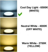 Ledure 12-Watt Ultra Slim Panel Light  - 5"