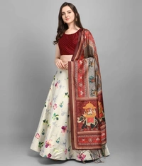  BEAUTIFUL LENGHA WITH DUPATTA 