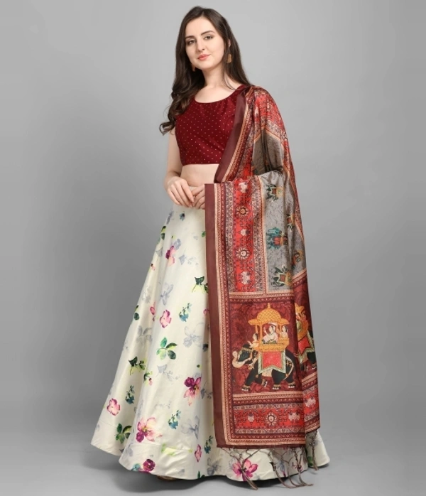  BEAUTIFUL LENGHA WITH DUPATTA 