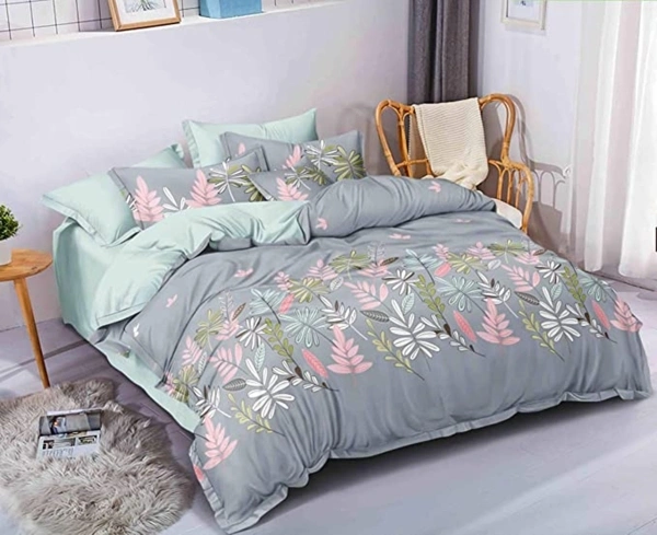 Moca by Monte Carlo 120 TC Cotton Double Printed Bedsheet