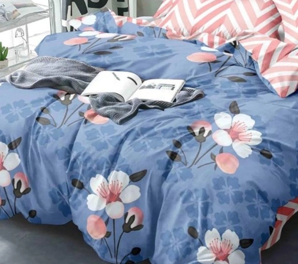 Moca by Monte Carlo 120 TC Cotton Double Printed Bedsheet