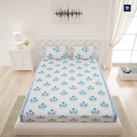 Moca by Monte Carlo 120 TC Cotton Double Printed Bedsheet
