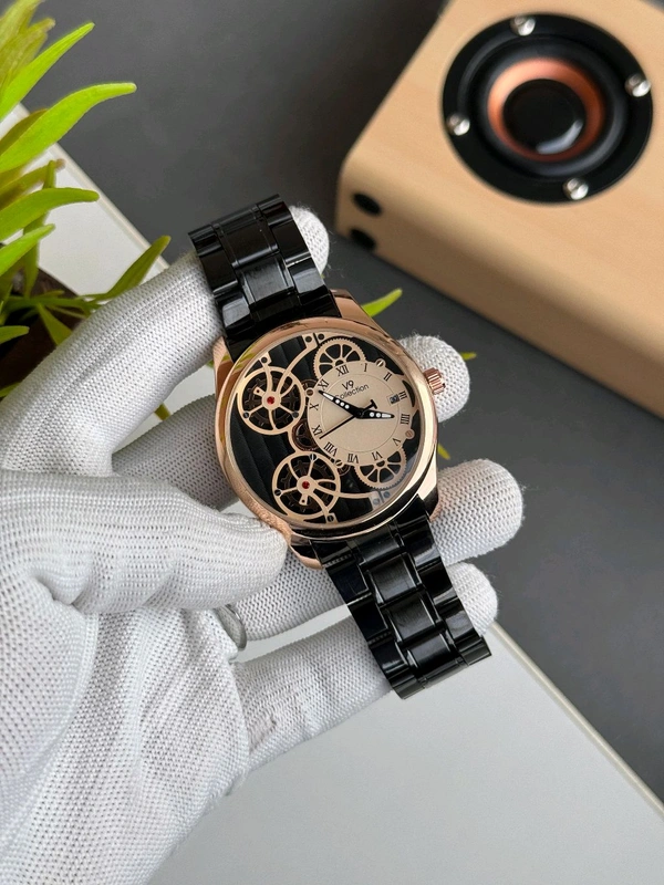 Most Demanded V9 Analog Quartz Movement Collection With High Quality Strap Best Finishing Body & Case