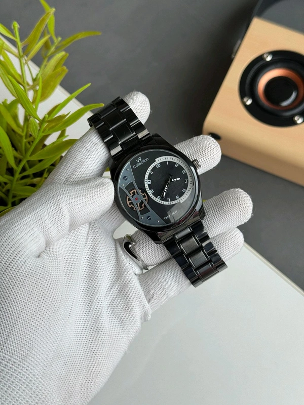 Most Demanded V9 Analog Quartz Movement Collection With High Quality Strap Best Finishing Body & Case 2.0