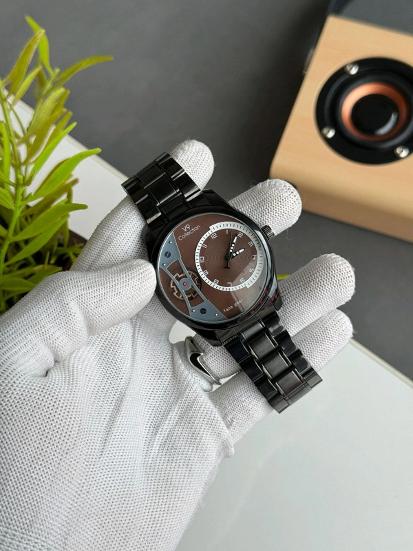 Most Demanded V9 Analog Quartz Movement Collection With High Quality Strap Best Finishing Body & Case 2.0
