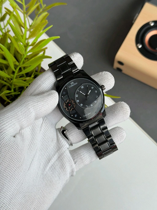 Most Demanded V9 Analog Quartz Movement Collection With High Quality Strap Best Finishing Body & Case 2.0