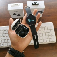 Samsung Galaxy Active 2 & Airbords - Black, Free