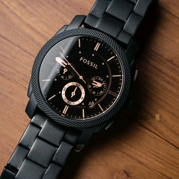 Fossil FS4682 Chronograph Premium Watch For Men - Black