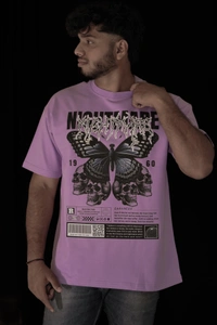 Mutantcobra Nightmare Butterfly - Unisex 100% Premium Cotton - L, Lavender