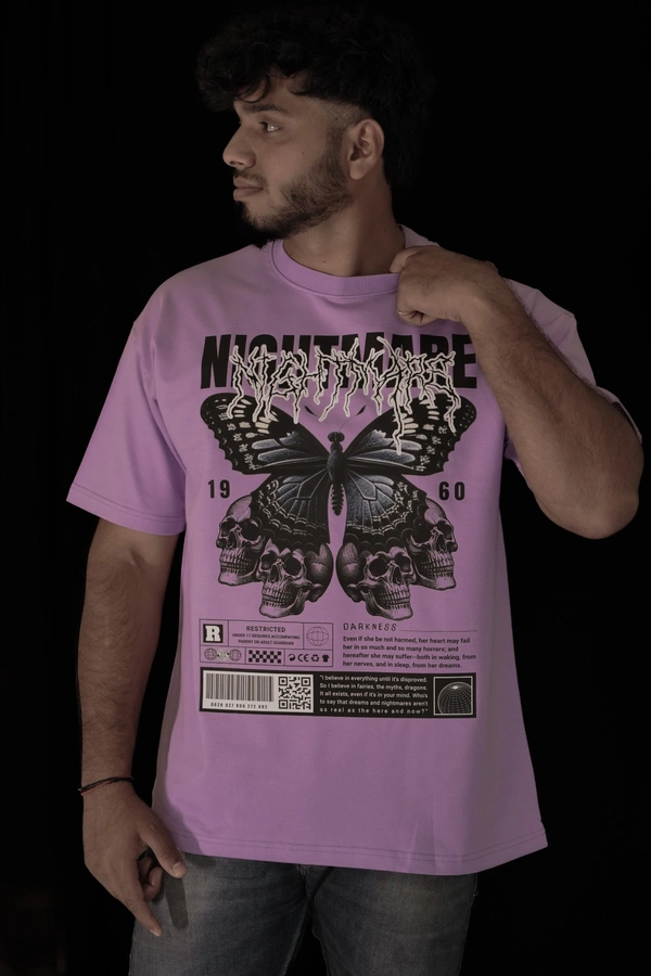 Mutantcobra Nightmare Butterfly - Unisex 100% Premium Cotton - L, Lavender