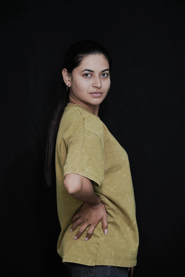 Mutantcobra Minimal- Light Olive, Acid Wash Oversized T-Shirt - S, Wild Willow