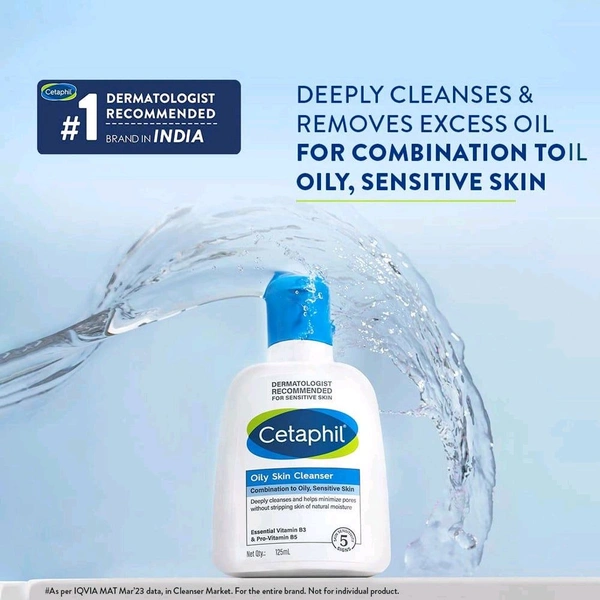 Cetaphil Oily Skin Cleanser | 125 Ml - 125 Ml