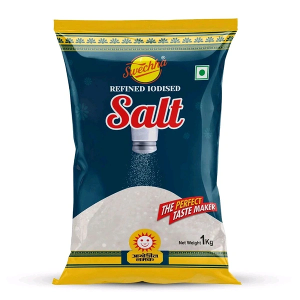 Swechha Refined lodised Salt, 1 kg