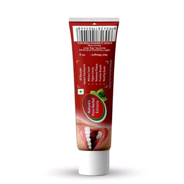 RCM Cavigo All Rounder Tooth Paste, 18 g