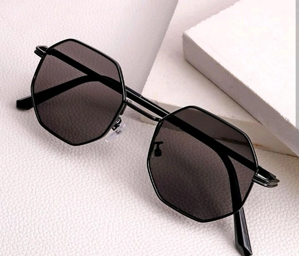 Men Black Sunglasses - Black, Free Size