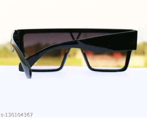 Men Brown Sunglasses With Glass Quality - Brown, Free Size