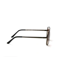 Men Yellow Sunglasses With Glass Quality - Gold, Free Size