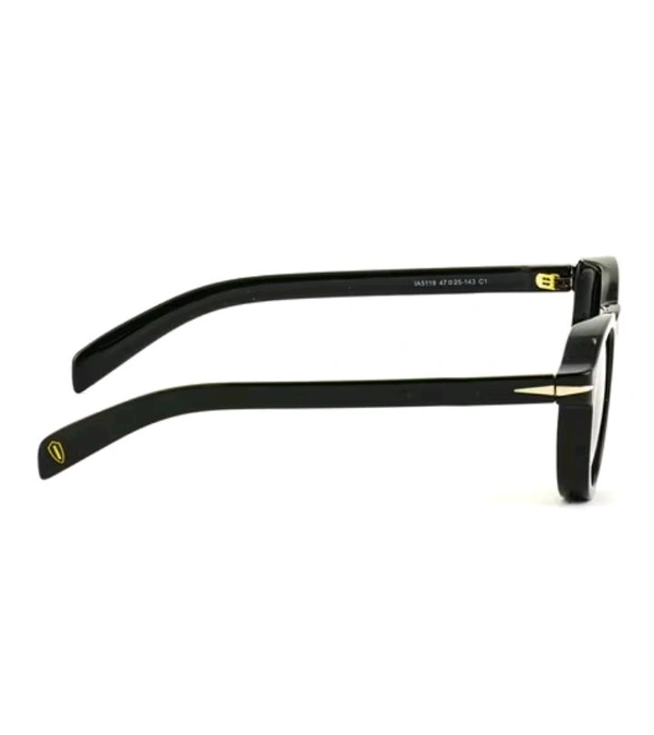 Men Black Sunglasses  - Black, Free Size