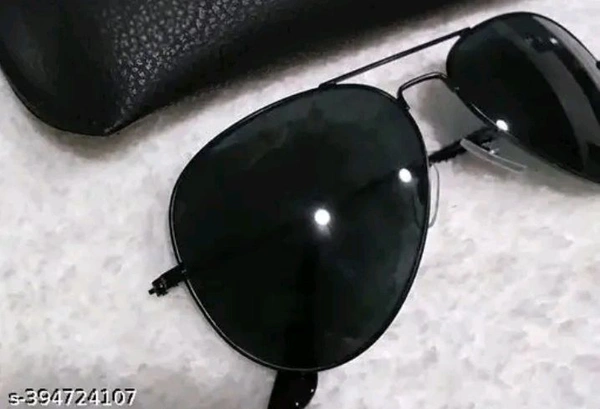 Child And Men Sunglasses  - Black, Free Size