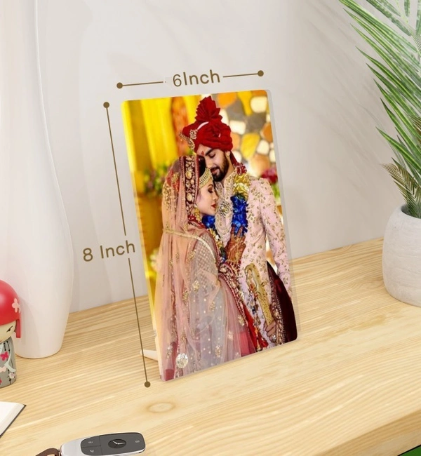 Kraftify Personalised Acrylic Photo Frame For Gifting