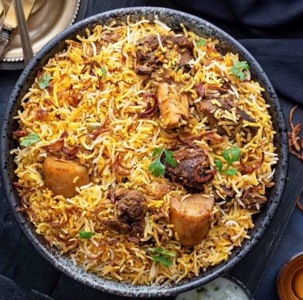 Mutton Briyani - Hotel Abhinaksh