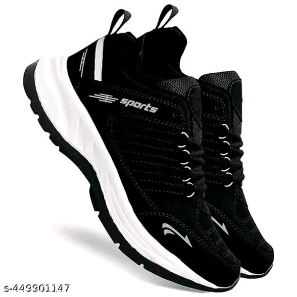 Latest Trendy Sports Sneakers Shoes | Lightweight Running | Trekking Shoes | Graceful Men Casual Shoes | Light Weight Shoe For Men | Waterproof shoes for Men | Best Shoes For MenName: Latest Trendy Sports Sneakers Shoes | Lightweight Running | Trekking Shoes | Graceful Men Casual Shoes | Light Weight Shoe For Men | Waterproof shoes for Men | Best Shoes For MenMaterial: MeshSole Mat - Black, IND8