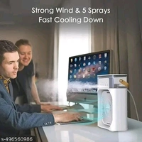 Mini Cooler for Room Cooling | 3-in-1 Portable Air Cooler**   - White