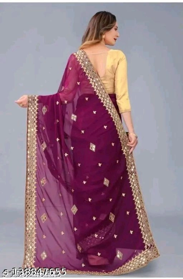 KAJUKATRI SAREE - Purple, Free